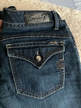 Seven7 women Indigo Slim Boot Straight Jeans